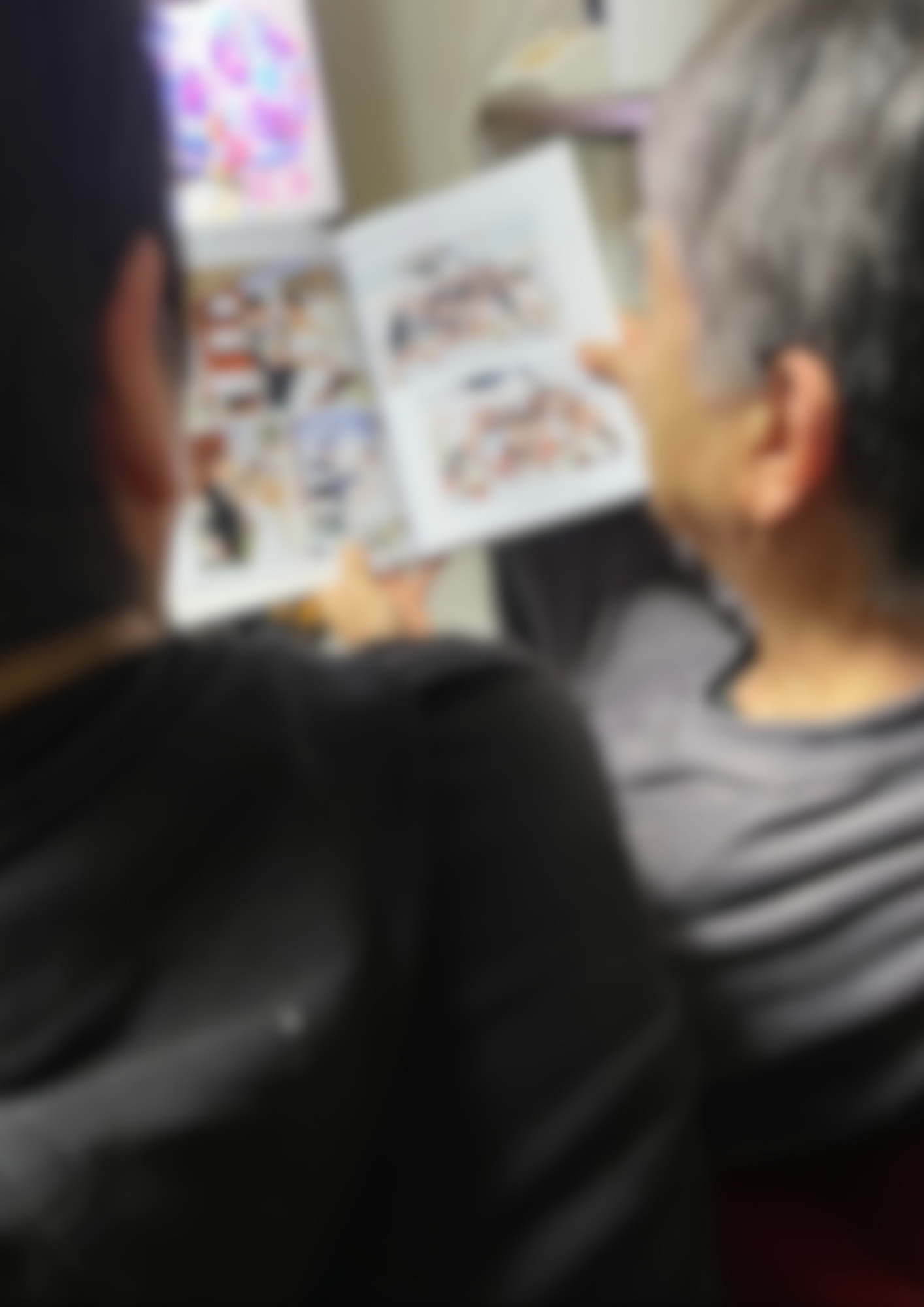 お渡しの瞬間
